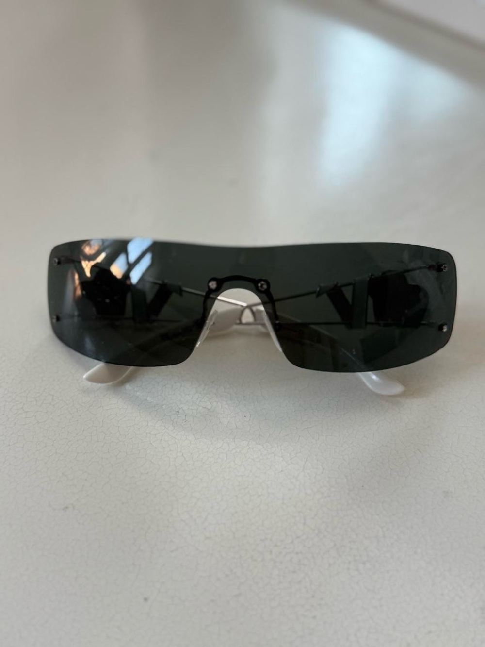 Dior Sunglasses Heart Core Mask Shield Sport Vintage Glasses